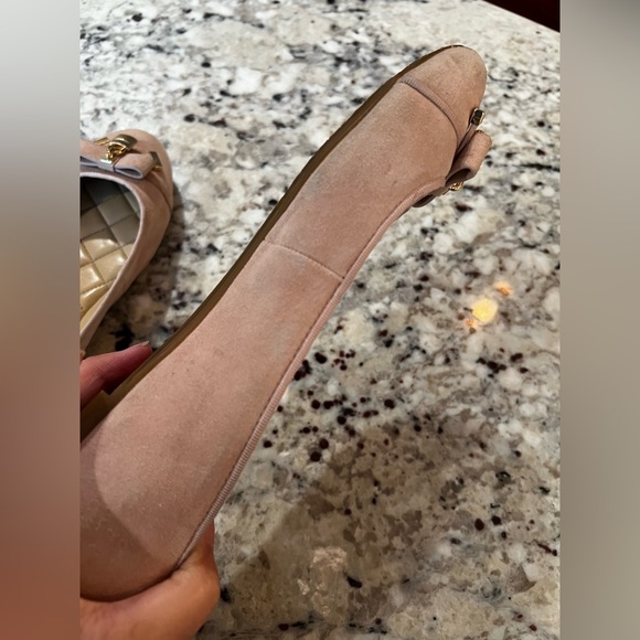 Michael Kors Alice Suede Ballet Flat Size 8 - Picture 10 of 11